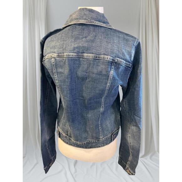 Cosmic Blue Love Denim Jacket - NWT - Size XS/S - Picture 5 of 6